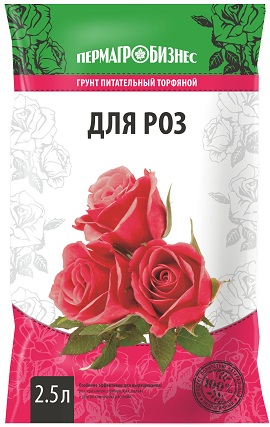 Грунт для роз ПермАгроБизнес 2,5 л
